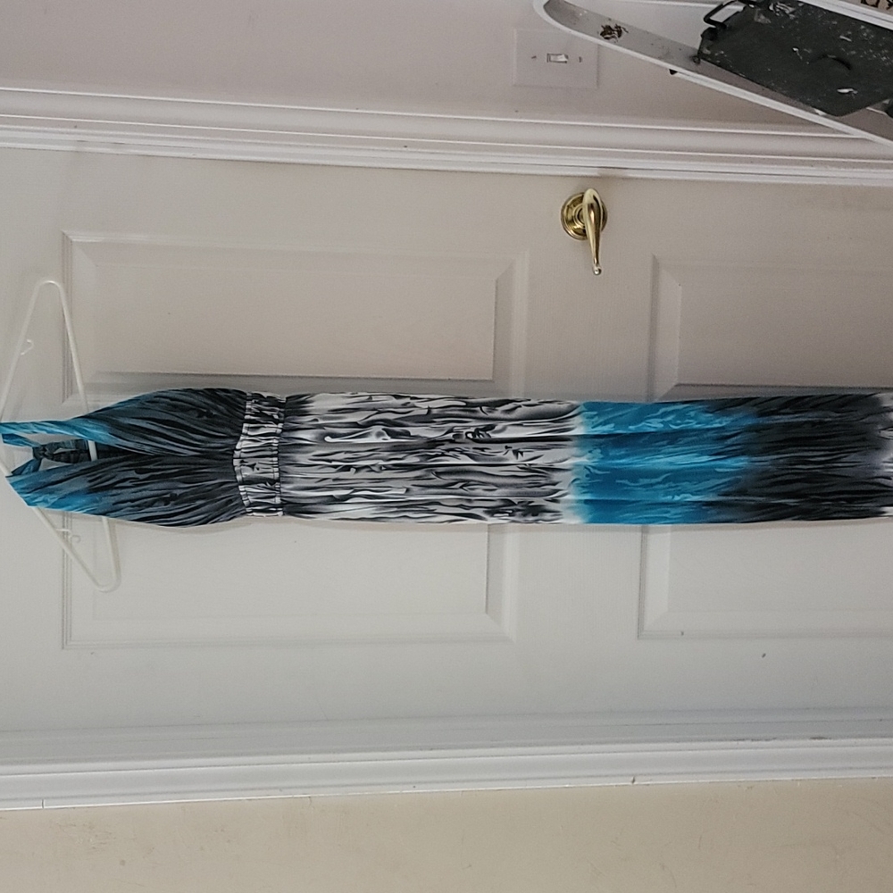 Sundress size Large with halter top built in bra